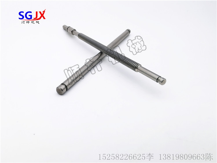 不鏽鋼（gāng）梯形（xíng）絲杠（gàng）黃銅螺母 小型6mm